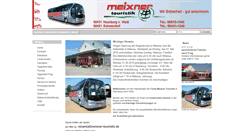 Desktop Screenshot of meixner-touristik.de